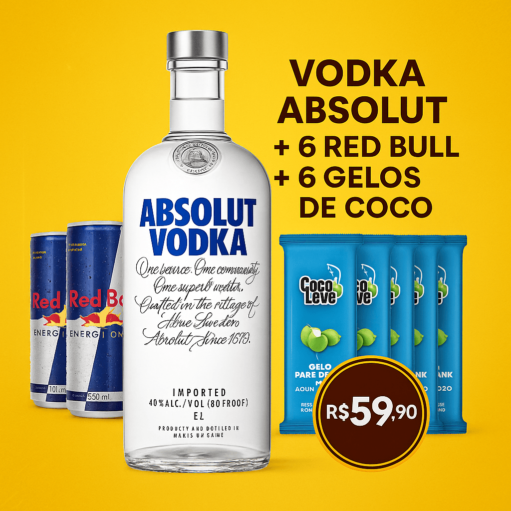 Combo Vodka Absolut